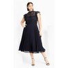 CITY CHIC | Women's Plus Size  Livia Dress - navy - 16W - 2 of 4