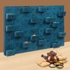 YIYIBYUS Drawer Wooden Storage Box, Drawer Storage Cabinets, Blue - 2 of 4