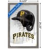 Trends International MLB Pittsburgh Pirates - Drip Helmet 22 Framed Wall Poster Prints - image 3 of 4