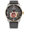 Disney Citizen Eco-Drive Watch featuring Mickey Mouse Special Edition Disney 100 Mickey Mouse Club and Pin Box Set, Gray Leather Strap 3 Hand - 2 of 4