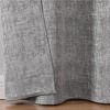 Set Of 2 Camden Textured Light Reducing Energy Saving Grommet Top Window Curtain Panels - Kate Aurora - 4 of 4