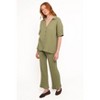 Phillipa Wide Ribbed Shirt Set - 2 of 4