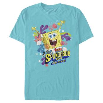 Men's Spongebob Squarepants Screaming Spongebob T-shirt - Black ...