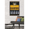 Trends International NHL Pittsburgh Penguins - Champions 23 Framed Wall Poster Prints - 2 of 4