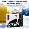 SILVEL Diesel Air Heater All-in-One Portable 4L Tank White 12V 24V LCD Remote Control for Vehicles Outdoors - 2 of 4