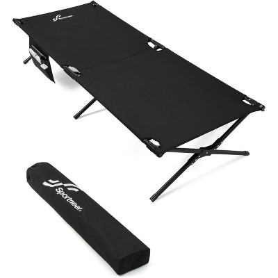 Sportneer Camping Cot: 78.3"x28.7"x14.6" Comfort Cot Bed