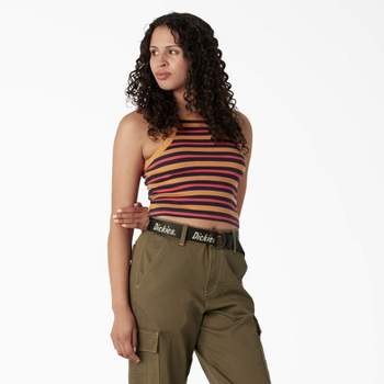 Dickies Womens Cropped Cargo Pant - Wild Rose
