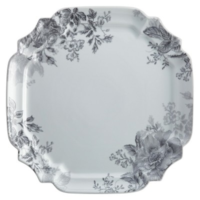 French porcelain platter at Target! #frenchcountry #homedecor #toile #platter