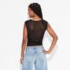 Women's Short Sleeve Boat Neck Mesh T-Shirt - Wild Fable™ - 3 of 3