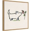 Amanti Art Mutt Dog Luv II by June Erica Vess Framed Wall Art Print - 2 of 4