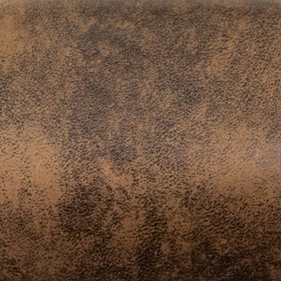 Elegant Bomber Jacket Brown Microfiber Conference Chair with Brass Accents