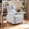 FONTOI Classic Sofas with Comfortable Arms and Back, Single Chair for Living Room, Gray, 34"*38"*28" - 4 of 4