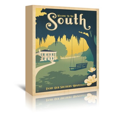 The South by Anderson Design Group Wrapped Canvas - Americanflat - 5" x 7"