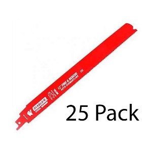 Diablo 25 Pack of Genuine OEM Replacement Recip Saw Blade - DS1214WBF-25PK - 1 of 3