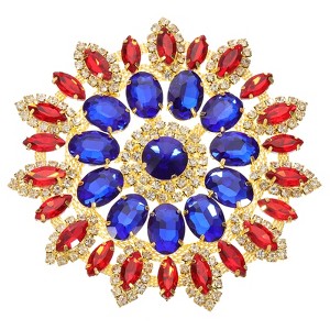 Unique Bargains Rhinestone Elegant Glitter DIY Applique Patches - 1 of 3