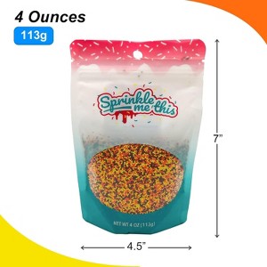 Sprinkle Me This – A Touch of Autumn – The Perfect Harvest Fall Nonpareils in Warm Red, Orange, Yellow & Brown - 1 of 4