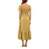 August Sky Women's Smocked Empire Waist Midi Dress - 2 of 4