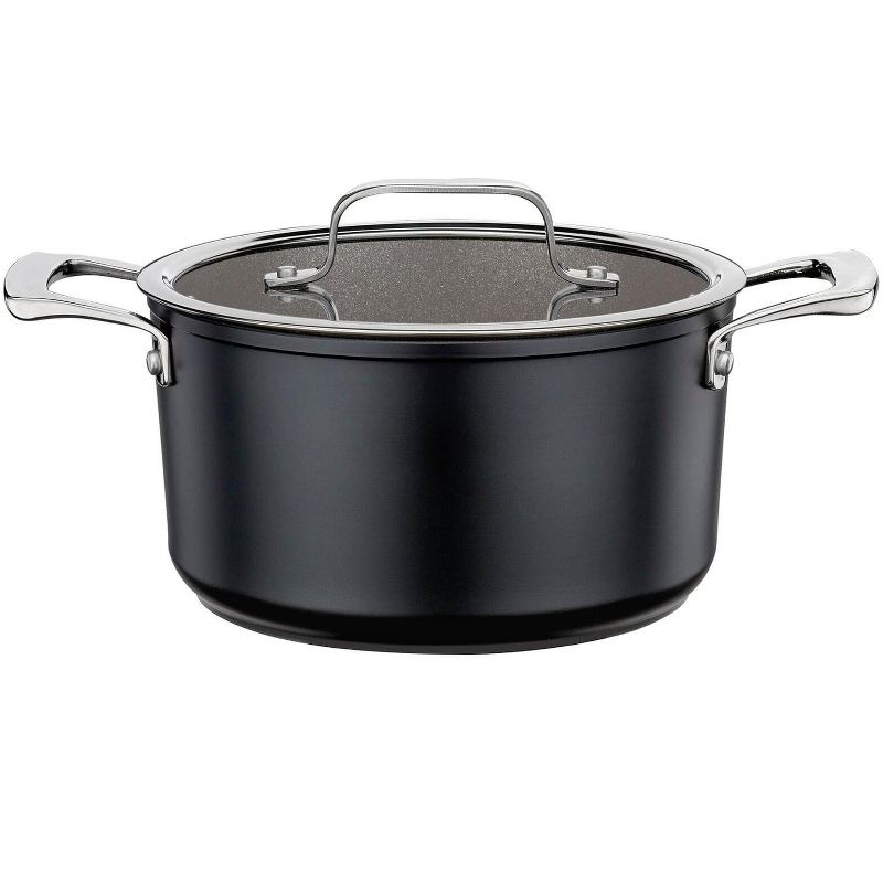 SPRING "Meridian Intense Pro" Stockpot with Lid Black, 1 of 4