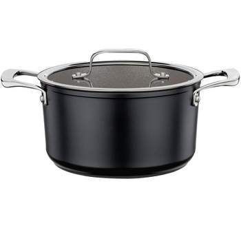SPRING "Meridian Intense Pro" Stockpot with Lid Black