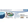 Intex 26711EH 12ft x 30in Prism Metal Frame Above Ground Swimming Pool with Filter Pump and Cleaning Maintenance Kit with Vacuum, Skimmer and Pole - 4 of 4