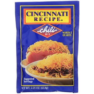 Cincinnati Recipe Mix Chili - Case of 24 - 2.25oz - 1 of 1