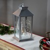 Northlight LED Lighted Polar Bear and Flocked Trees Christmas Lantern - 11" - 2 of 4