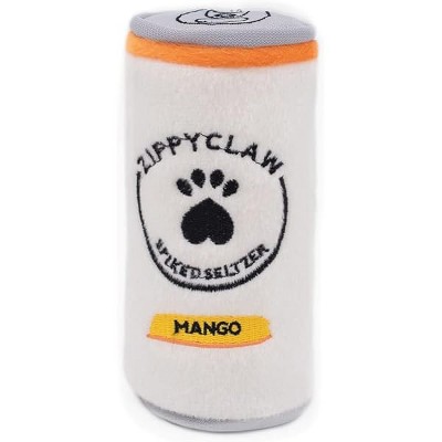 ZippyPaws - Squeakie Can, Stuffing Squeaker Plush Beverage Dog Toy - Zippy Claw