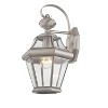 Livex Lighting Georgetown 1 - Light Wall Light in  Brushed Nickel - 3 of 4