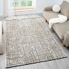 Luxe Weavers Machine Woven Two Tone Fringed Indoor Area Rug - 2 of 4
