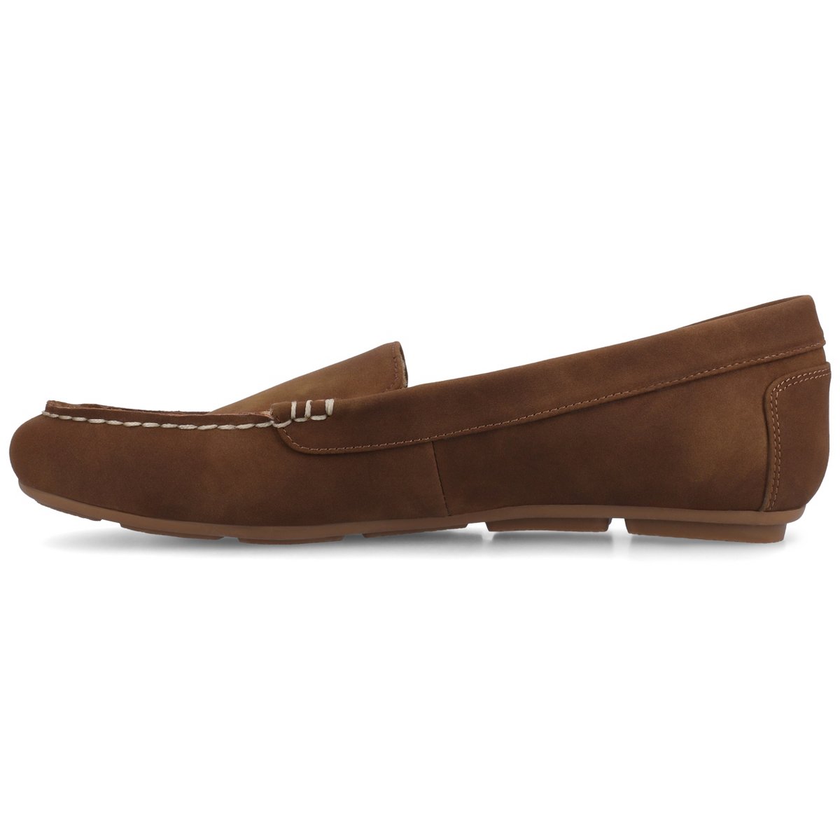 Женские туфли Journee Collection Journee Women's Oreta Medium and Wide Width Driving Loafer, Tan 12 — фото 2