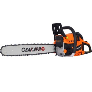 BABYYER Chainsaw gas 20inch ,58cc Gasoline Chain Saw for Trees ,Wood Cutting 2-cycle - 1 of 4