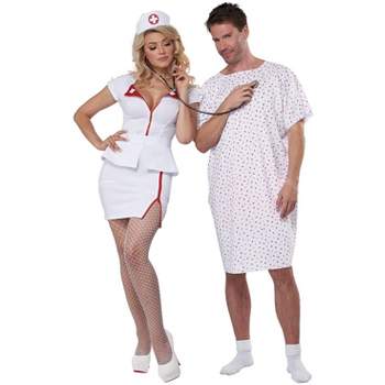 Adult Retro Nurse Costume 