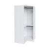 Polygon Corner Wardrobe, Gray - 2 of 4