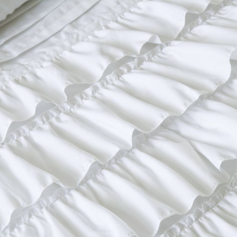 Marley Ruffle Comforter Set - Intelligent Design, 6 of 10