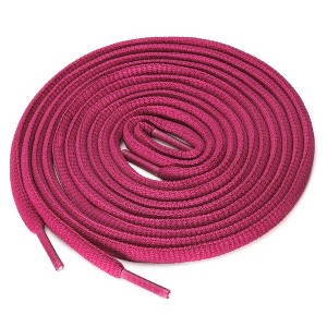 Elerevyo Athletic Oval Bootlaces Half Round Sneakers Shoelaces 2 Pairs - 1 of 4