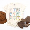 Simply Sage Market Floral Stamps Garment Dyed Tee - 3 of 4