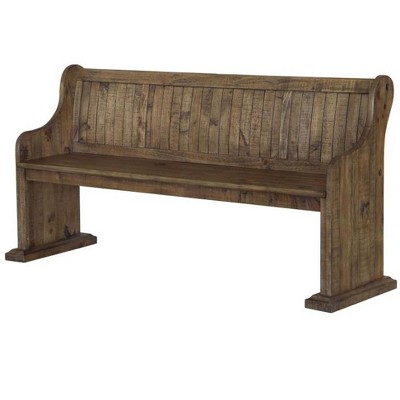 Magnussen Home Willoughby Wood Bench