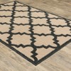 Oriental Weavers Cayman 660N9 Sand/ Charcoal Indoor/Outdoor Area Rug - 1'10" x 3'3" - 4 of 4