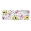 Sunflower and Daisies Allover Table Runner - Multicolor - 13x36 - Elrene Home Fashions - 3 of 4