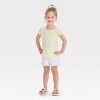 Toddler Girls' Lace Cut-Off Jean Shorts - Cat & Jack™ - 3 of 3