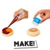 Slime Life Choco Icing Round & Cream Filled Donuts DIY Slime Kit - Unboxing Ingredients to Make,Smash and Stretch Your Food - 4 of 4