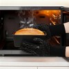 REGALWOVEN Silicone Polycotton Inner Heat Resistant Oven Mitts 2 Pcs 12.6x5inch - 4 of 4