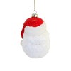 5.0 Inch Santa Face Blow Mold Christmas Tree Retro Vintage Tree Ornaments - image 3 of 3