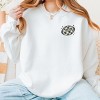Football Sparkles Distressed - Women's Graphic Sweatshirt - 2 of 4