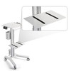 Yescom Printer Shelf Accessory for PC Mobile Cart Medical Trolley Cart Office Silver - 2 of 4