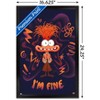 Trends International Disney Inside Out 2 - Anxiety I'm Fine Framed Wall Poster Prints - 3 of 4
