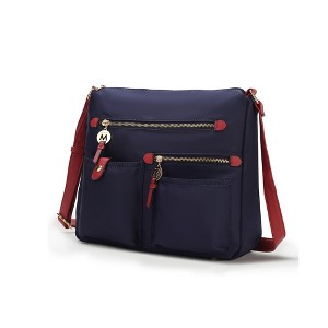 MKF Collection Serena Color-Block Nylon Women’s Shoulder Bag by Mia K - 1 of 4