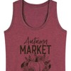 Women's - Instant Message - Autumn Market Harvest Produce Graphic Racerback Tank - 2 of 4