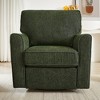 360° Swivel Barrel Chair with Side Pockets - Chenille Accent Armchair for Living Room, Bedroom & Office - 2 of 4