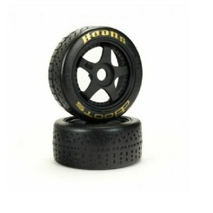 ARRMA ARA550071 1/7 dBoots Hoons 42/100mm Gold Bltd Tires w/2.9 5-Sp Wheels 17mm Hex (2) - 1 of 1